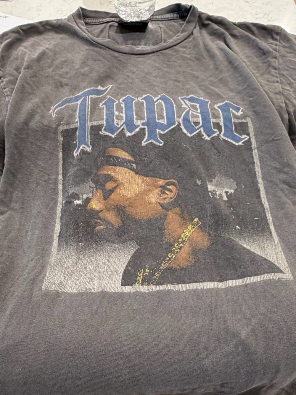 Tupac Shakira Cross Cutters T Shirt Vintage